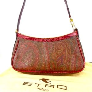 ETRO Stunning Paisley SHOULDER BAG